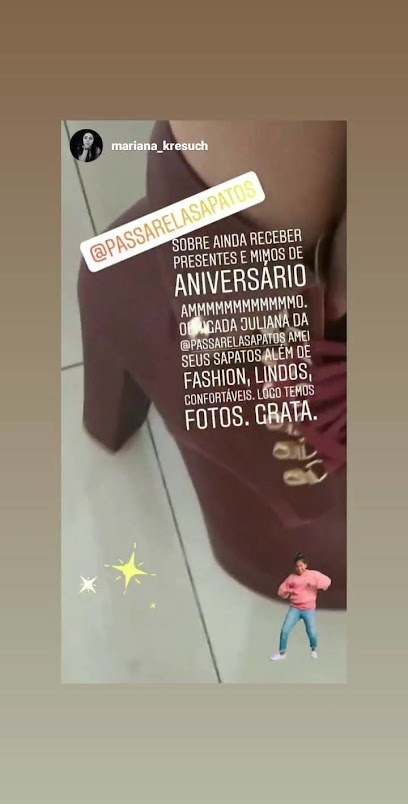 Passarela Sapatos